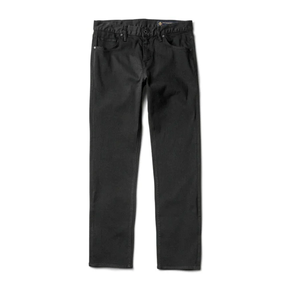 Roark Hwy 133 5-Pocket Pant Slim Straight Denim Black 2 Men's 36x32 NEW - Picture 2 of 7